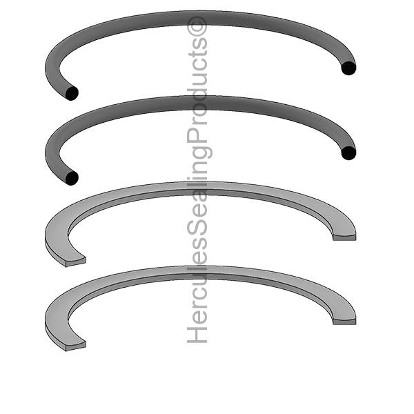 Parker - After Market Parts Hydraulic Cylinder Repair Kit- TK-NBR-63 mm CB063HM001 - main